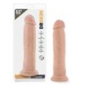 Dildo realistico con ventosa da 24 cm - Vaniglia