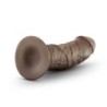 Realistisk Dildo med Sugekop 20 cm - Chokolade