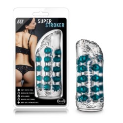 Masturboija Super Stroker - Läpinäkyvä