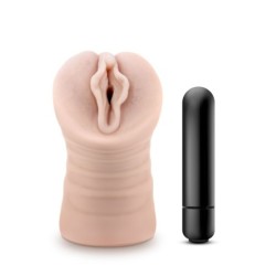 Masturbador Ashley con Vibrador Bala - Vagina