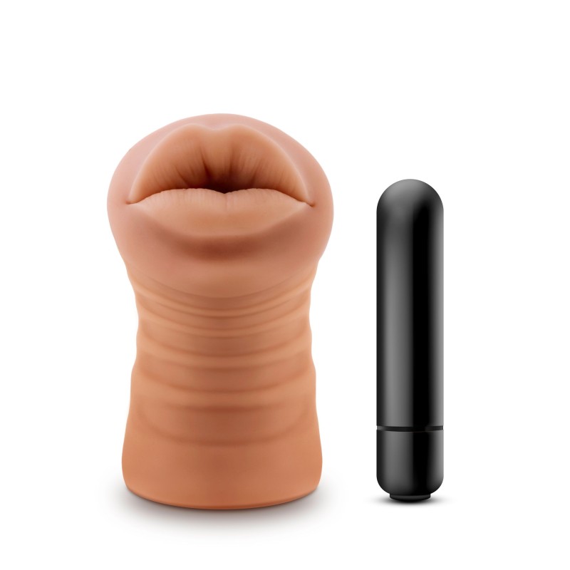 Masturbador Isabella con Vibrador Bala - Boca