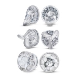 Vibrating and rotating nipple stimulators with suction