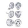 Vibrating and rotating nipple stimulators with suction