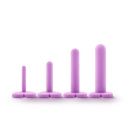 Kit de dilatadores vaginales de silicona - Morado