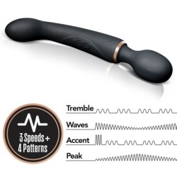 Vibrador duplo Lush Gia - Preto