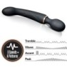 Vibrador duplo Lush Gia - Preto