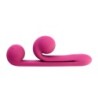 Vibrator Dublu Snail Vibe - Roz