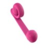 Vibrator Dublu Snail Vibe - Roz