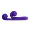 Topeltvibraator Snail Vibe - Lilla