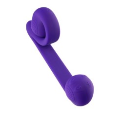 Topeltvibraator Snail Vibe - Lilla
