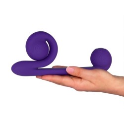Vibrador duplo Snail Vibe - Roxo