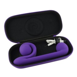 Topeltvibraator Snail Vibe - Lilla