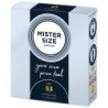 Preservatius MISTER.SIZE de 53 mm, 3 unitats