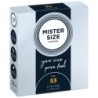 Preservatius MISTER.SIZE de 53 mm, 3 unitats