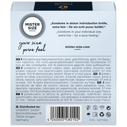 Preservativi MISTER.SIZE 57 mm 3 unità