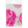 Prstový vibrátor s kuličkou Frisky Finger - Růžová