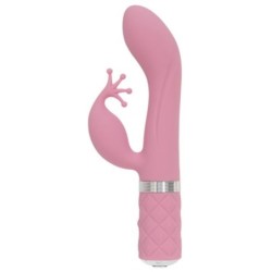 Vibrator Zajček Nagajivec in G-točka - Roza