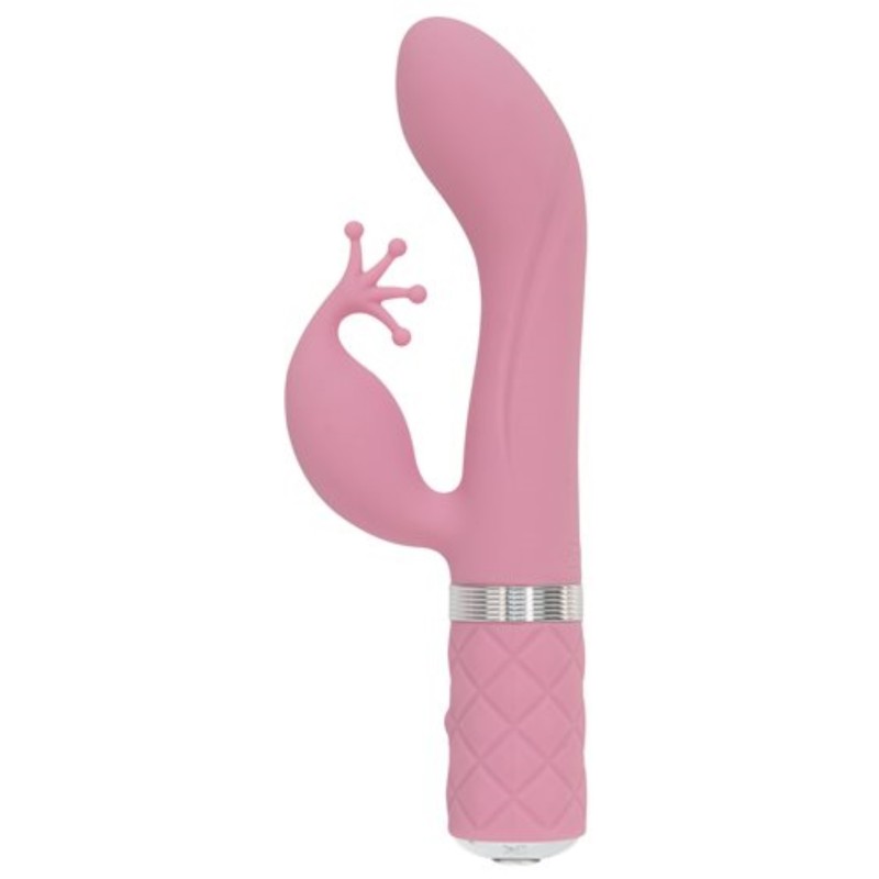 Vibrator Zajček Nagajivec in G-točka - Roza