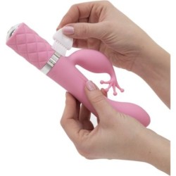 Vibrador Coelho Travesso e Ponto G - Rosa