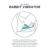 Vibrator Zajček Nagajivec in G-točka - Roza