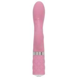 Vibrator Konijn ondeugend en G-plek - Roze
