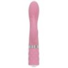 Vibrador Conejo Travieso y Punto G - Rosa