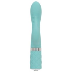 Vibrador conill entremaliat i punt G - Turquesa