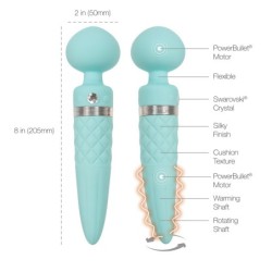 Vibratore Doppio Sensuale - Turchese