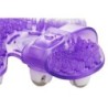 Mănușă de Masaj cu Bile Rotative - Violet