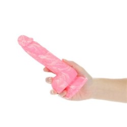 Gode Brandon Luminescent dans l'Obscurité - 18 cm