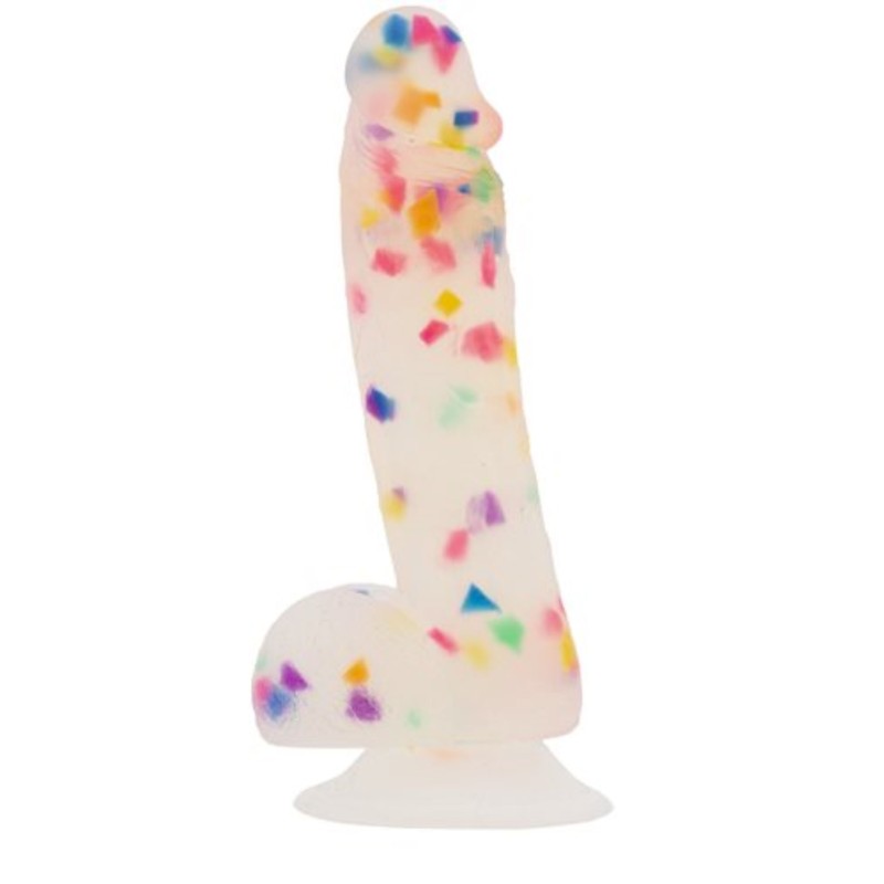 Dildo Party Marty Konfetti - 18 cm Dildo Party Marty Konfetti - 18 cm