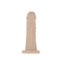 Dildo Edward su siurbtuku - 15 cm