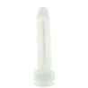 Perlové dildo s prísavkou - 18 cm