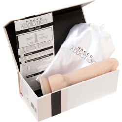 Naked Dildo Realistlik Vibraator ja Pöörlev - 20 cm