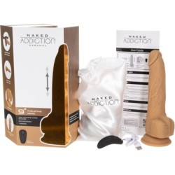 Naked Realistic Dildo with Thrusting Motion and Remote Control - 23 cm