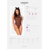 Body com tanga Leocatia com diadema - Estampado de leopardo S/M
