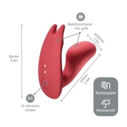 Vibrador Unissex de Apoio Umi Inteligente - Controlado por App