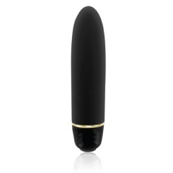 Mini Vibrátor Classique Vibe Textúrával - Fekete