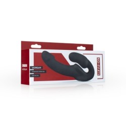 Dildo Strapless Strap-On Morgan - 22 cm - Črna
