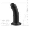 Dildo Charlie 14.5 cm - Negro