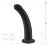 Dildo Parker 19,5 cm - Černá