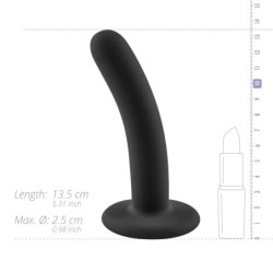 Dildo Logan 13.5 cm - Juodas