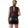 Vestito trasparente nero 2XL