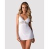 Conjunto Babydoll com Renda - Branco L/XL