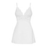 Conjunto Babydoll com Renda - Branco L/XL
