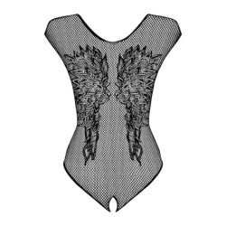 Rød Body med Åben Skridt XL/2XL