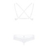 Conjunto Blanco de Encaje L/XL