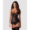 Conjunto de Corpete com Cinta-liga Heartine L/XL