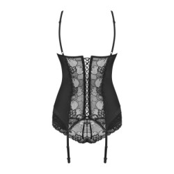 Conjunto de Corpete com Cinta-liga Heartine L/XL