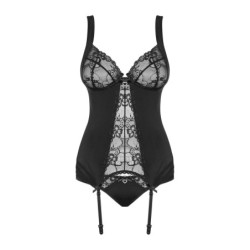 Conjunto de Corpete com Cinta-liga Heartine L/XL